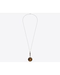 J.W.Anderson | Multicolor Tiger Eye Spoon Pendant for Men | Lyst
