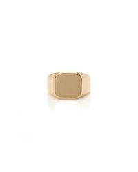 Chloé | Metallic Gold Signet Pinky Ring | Lyst