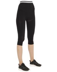 Falke | Black Performance Skier Capri Tights | Lyst