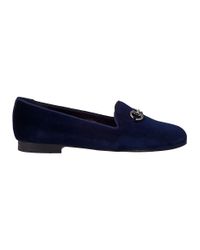 Jon Josef - Blue G-florence Loafer Navy Velvet - Lyst