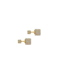 Vita Fede | Metallic Double Cubo Earrings | Lyst