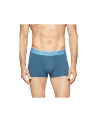 Calvin Klein | Blue Modal Trunks for Men | Lyst