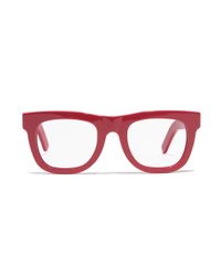 Madewell | Red Super™ Ciccio Eyeglasses | Lyst