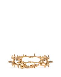 Alexander McQueen | Metallic Skull Vine Chain Bracelet | Lyst
