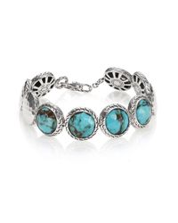 John Hardy | Metallic Palu Turquoise & Sterling Silver Matrix Bracelet | Lyst