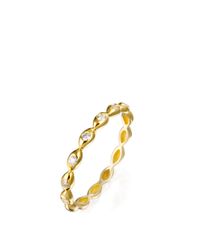 Dana Rebecca | Yellow Sophia White Diamond Bead Ring | Lyst