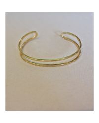 Maslo Jewelry | Metallic Infinity Cuff | Lyst