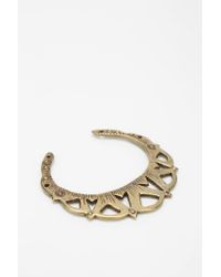 Bing Bang - Metallic Rising Moon Cuff Bracelet - Lyst
