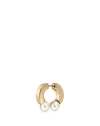 Chloé | Metallic Gold Pearl Darcey Single Earring | Lyst