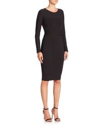 Narciso Rodriguez | Black Inverse Knit Dress | Lyst