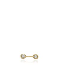 Sehti Na | Metallic Diamond Twin Stud Earring | Lyst