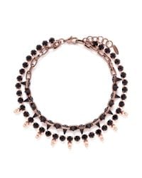 Joomi Lim | Black Skull Crystal Bead Necklace | Lyst
