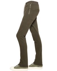 Rick Owens | Green Drkshdw Cotton Jogging Pants | Lyst