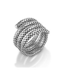 John Hardy | Metallic Triple Coil Bracelet | Lyst