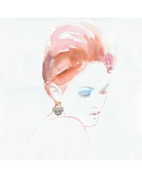 Lulu Frost - Metallic Art Deco Earring #1 - Lyst