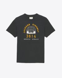 Billy Reid - Black Jackson Hwy Tee for Men - Lyst