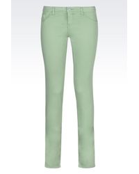 Armani Jeans | Green 5 Pockets | Lyst