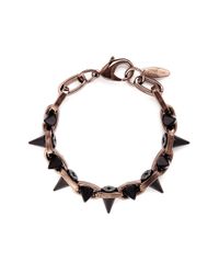 Joomi Lim | Black Matte Spike Chain Bracelet | Lyst