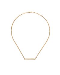 Jennifer Fisher | Metallic Small Long Link Id Necklace | Lyst