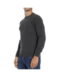 Armani Jeans | Gray Sweater for Men | Lyst
