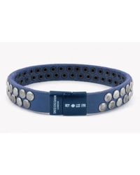 Tateossian - Rt Grommet Bracelet In Blue for Men - Lyst