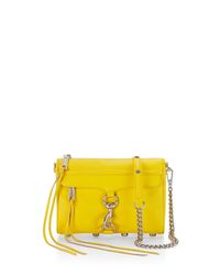 Rebecca Minkoff | Yellow Mini M.a.c. Crossbody | Lyst