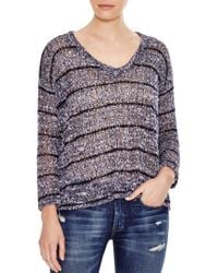 Splendid | Blue Broome Stripe Sweater | Lyst