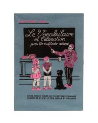 Olympia Le-Tan | Blue A Family Affair Book-clutch | Lyst