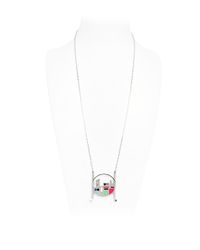 Maria Francesca Pepe | Metallic City Maps Necklace | Lyst
