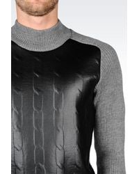 Emporio Armani | Black High Neck for Men | Lyst