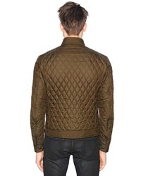 Belstaff | Green Bramley Quilted Nylon Jacket for Men | Lyst