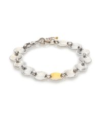 Gurhan | Metallic Hourglass 24k Yellow Gold & Sterling Silver All-around Bracelet | Lyst