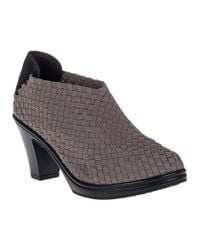 Bernie Mev | Gray Chesca Bootie Smoke Fabric | Lyst