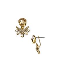Alexis Bittar | Gold Miss Havisham Fancy Marquis Cluster Ear Jackets | Lyst