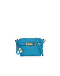 Pink Pony | Blue Lauren Darwin Small Pebble Crossbody | Lyst