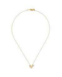 Ila & I | Metallic 'Myra' Diamond Necklace | Lyst