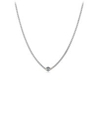 David Yurman | Metallic Renaissance Necklace With Blue Topaz, Lapis Lazuli And 18K Gold | Lyst