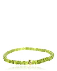 Luis Morais | Green Lucky Roundel Charms Bracelet | Lyst