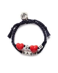 Venessa Arizaga | Black 'love 2 Love U Baby' Bracelet | Lyst