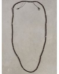 John Varvatos | Black African Glass Beaded Necklace for Men | Lyst
