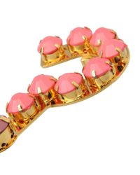 Stella McCartney - Pink Question Mark Earrings - Lyst