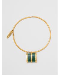 A Peace Treaty - Metallic Tahiya Necklace Gold - Lyst