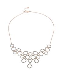 Monica Vinader | Metallic Riva Diamond Cluster Bib | Lyst
