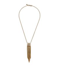 Rebecca Minkoff | Metallic Stone Burst Necklace | Lyst