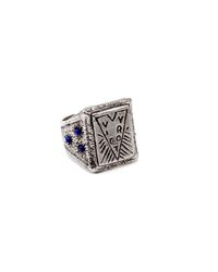 Lulu Frost - Metallic G. Frost Victory Lapis Ring - Sterling Silver for Men - Lyst