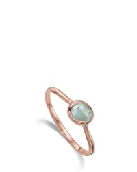 Monica Vinader | Metallic Small Siren Stacking Ring | Lyst