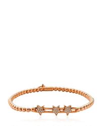 Hulchi Belluni | Metallic Gold Bracelet With Diamonds | Lyst