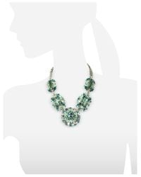 Philipp Plein - Metallic The Casino Princess Green Women'S Necklace - Lyst