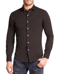 Polo Ralph Lauren | Black Slim-fit Twill Estate Sportshirt for Men | Lyst