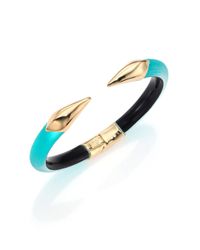 Alexis Bittar | Metallic Lucite Talon Cuff Bracelet | Lyst